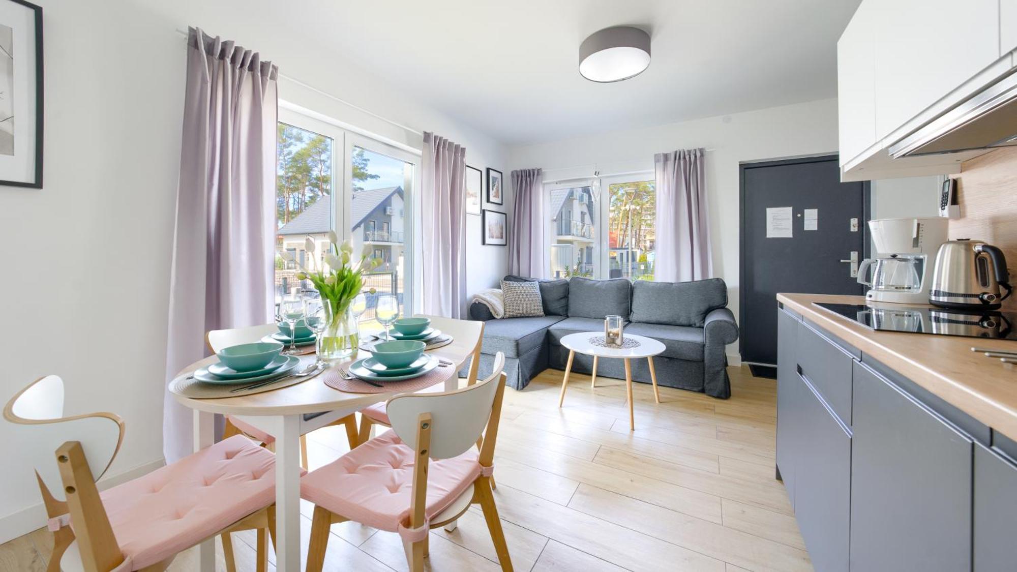 Apartamenty Sun & Snow Horizon Park Dziwnówek Exteriör bild
